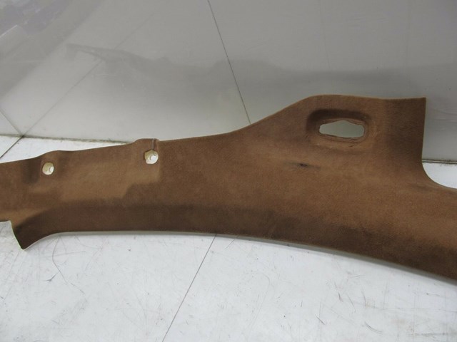 2004-2008 AUDI A8L W12 OEM LEFT FRONT DRIVER INTERIOR A PILLAR TRIM ALCANTARA