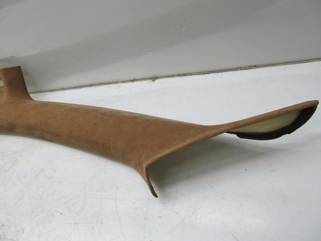 2004-2008 AUDI A8L W12 OEM LEFT FRONT DRIVER INTERIOR A PILLAR TRIM ALCANTARA