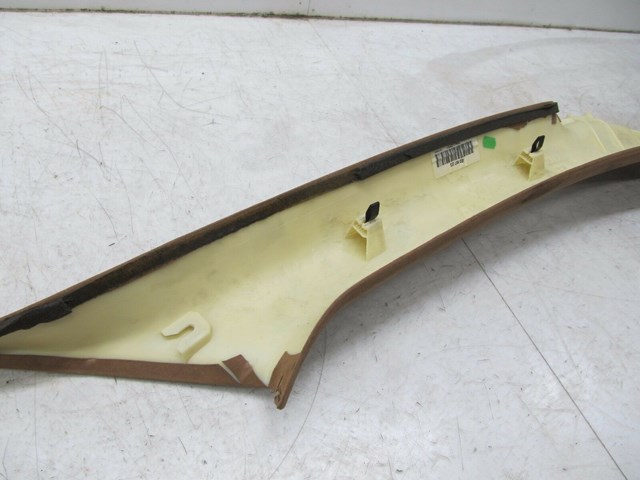 2004-2008 AUDI A8L W12 OEM LEFT FRONT DRIVER INTERIOR A PILLAR TRIM ALCANTARA