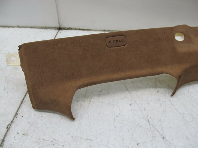 2004-2008 AUDI A8L W12 OEM LEFT FRONT DRIVER INTERIOR A PILLAR TRIM ALCANTARA