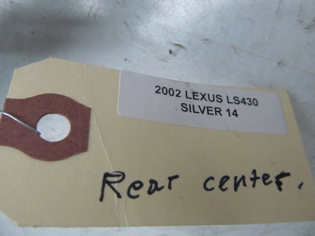 2001-2006 LEXUS LS430 OEM REAR PASSENGER CENTER SEAT HEADREST GRAY LEATHER