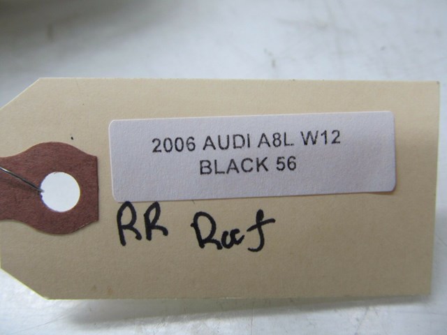 2004-2008 AUDI A8L W12 OEM RIGHT REAR PASSENGER UPPER C PILLAR TRIM COVER