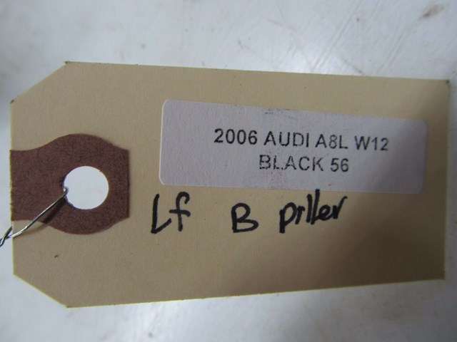 2004-2008 AUDI A8L W12 OEM LEFT DRIVER SIDE LOWER B PILLAR TRIM COVER PANEL 