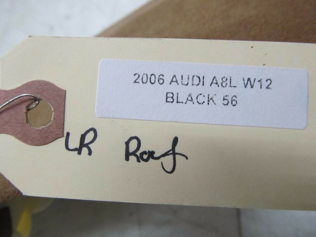 2004-2008 AUDI A8L W12 OEM LEFT REAR DRIVER D PILLAR TRIM COVER ALCANTARA