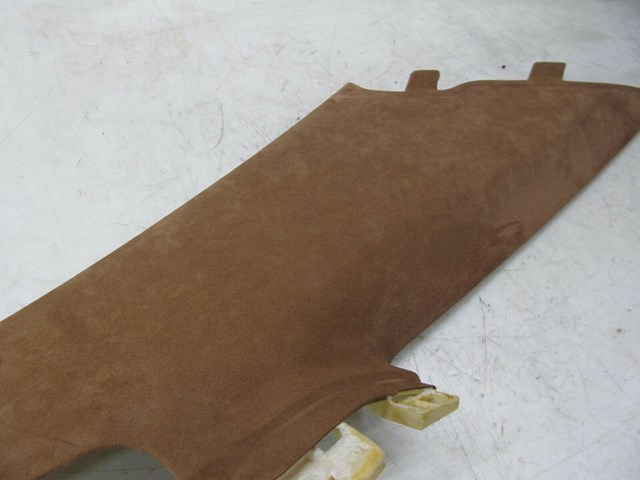 2004-2008 AUDI A8L W12 OEM LEFT REAR DRIVER D PILLAR TRIM COVER ALCANTARA