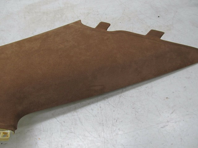 2004-2008 AUDI A8L W12 OEM LEFT REAR DRIVER D PILLAR TRIM COVER ALCANTARA