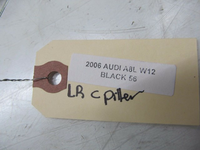 2004-2008 AUDI A8L W12 OEM LEFT REAR DRIVER SIDE UPPER C PILLAR TRIM COVER