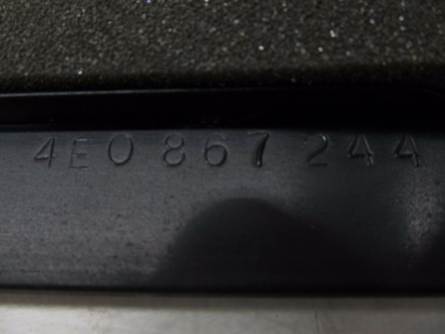 2004-2008 AUDI A8L W12 OEM RIGHT PASSENGER SIDE LOWER B PILLAR TRIM COVER PANEL 