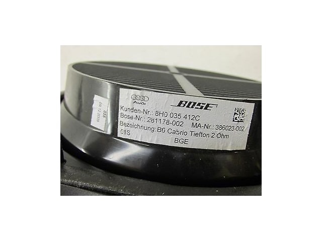 2009 AUDI A4 CABRIOLET 2.0T OEM RIGHT FRONT PASSENGER'S SIDE DOOR BODE SPEAKER