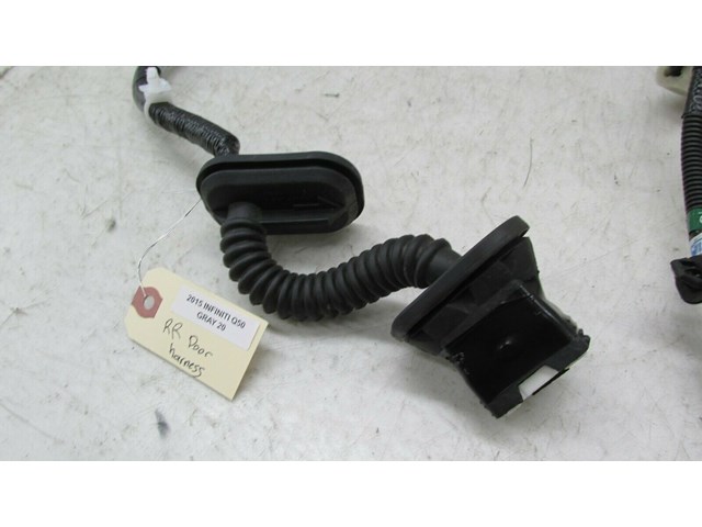  2014-2018 INFINITI Q50 OEM RIGHT REAR PASSENGER SIDE DOOR WIRE HARNESS