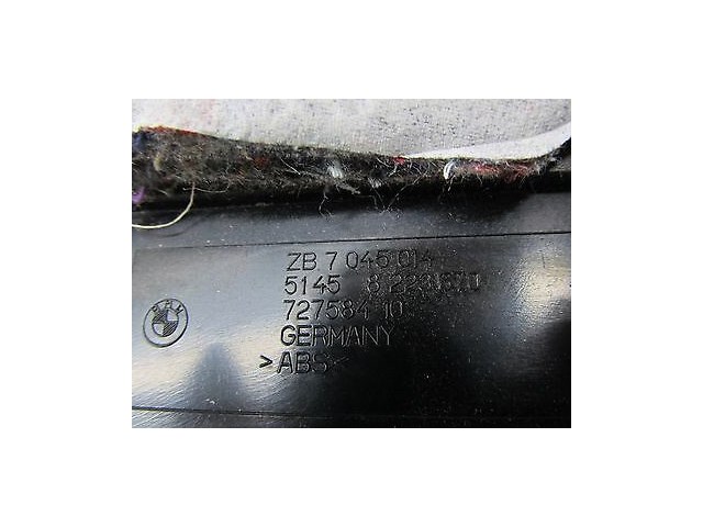 2006-2008 BMW 750LI E66 E65 OEM RIGHT FRONT UNDER DASH TRIM PANEL W/ SPEAKER