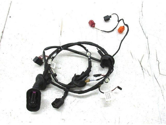 2005-2008 AUDI A6 C6 OEM LEFT REAR DRIVER SIDE DOOR WIRE HARNESS 