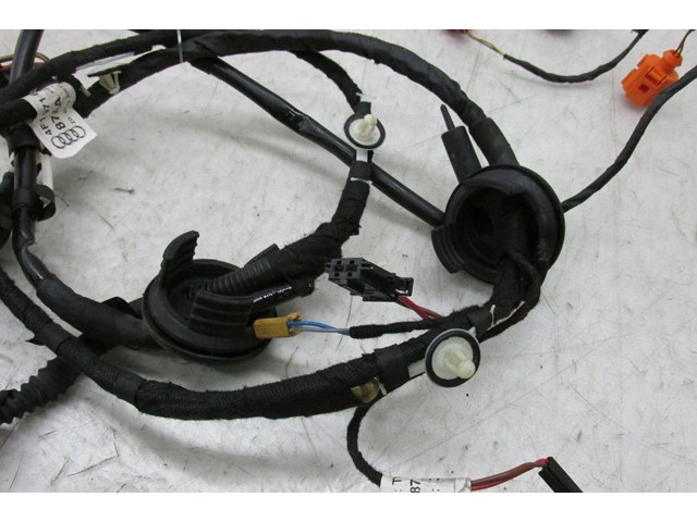 2005-2008 AUDI A6 C6 OEM LEFT REAR DRIVER SIDE DOOR WIRE HARNESS 
