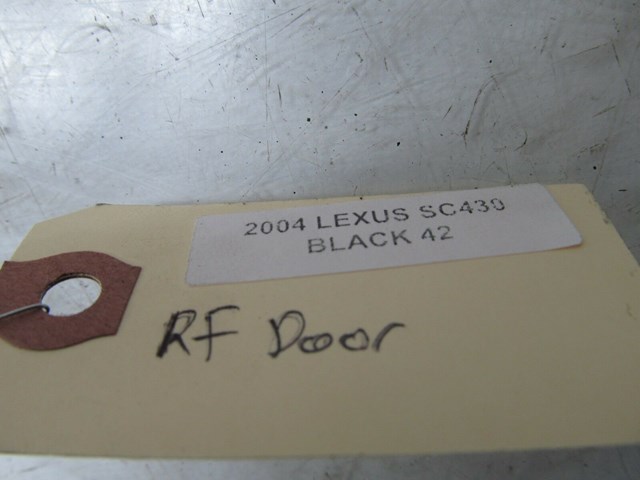  2002-2006 LEXUS SC430 OEM RIGHT PASSENGER SIDE DOOR WIRE HARNESS