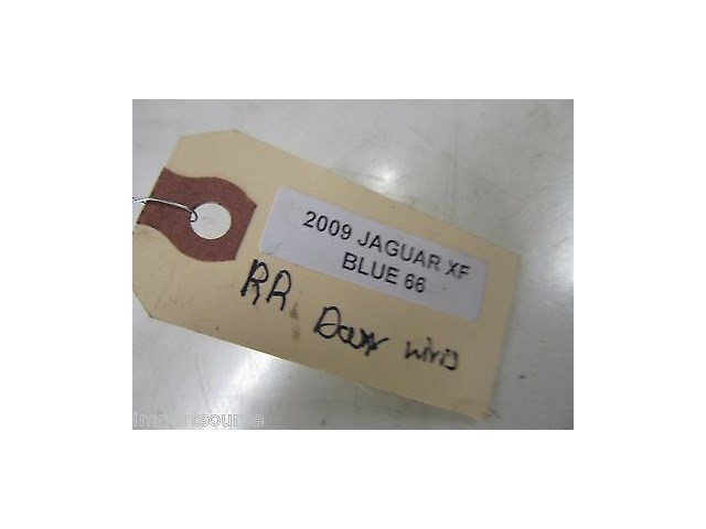 2009-2011 JAGUAR XF OEM RIGHT REAR DOOR WIRE HARNESS 