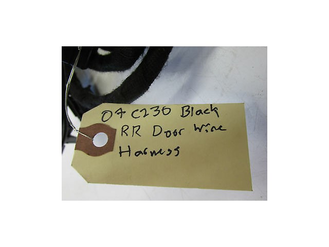 2005-2007 MERCEDES BENZ C230 W203 OEM RIGHT REAR DOOR WIRE HARNESS A2035407308 