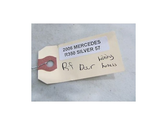 2006-2009 MERCEDES R350 W251 OEM RIGHT FRONT PASSENGER'S SIDE DOOR WIRE HARNESS