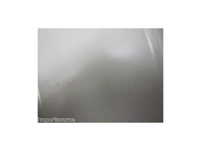 2010-2013 MERCEDES E350 W212 OEM RIGHT FRONT LOWER BLACK B-PILLAR TRIM 