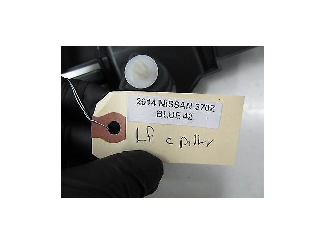 2009-2015 NISSAN 370Z COUPE OEM LEFT REAR QUARTER B & C PILLAR TRIM COVER