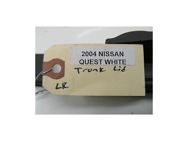 2004-2006 NISSAN QUEST OEM LEFT REAR TRUNK HATCH SIDE PILLAR TRIM W/ SENSOR