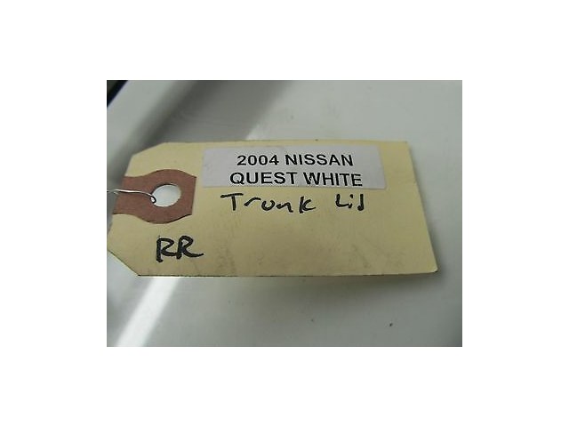 2004-2006 NISSAN QUEST OEM RIGHT REAR TRUNK HATCH SIDE PILLAR TRIM W/ SENSOR