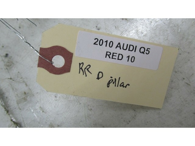 2009-2012 AUDI Q5 8R OEM RIGHT REAR PASSENGER SIDE D PILLAR TRIM COVER 