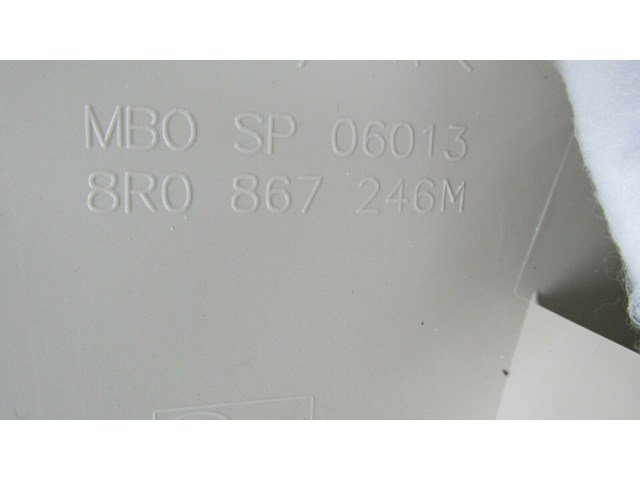 2009-2012 AUDI Q5 8R OEM RIGHT REAR PASSENGER SIDE D PILLAR TRIM COVER 