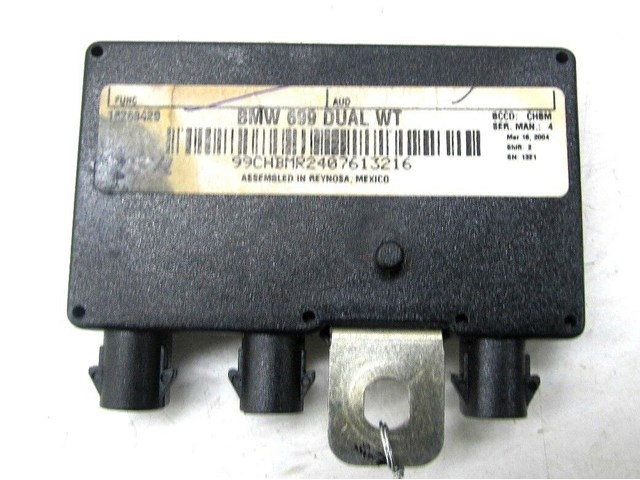 2002-2006 BMW M3 E46 COUPE OEM RIGHT REAR RADIO ANTENNA NOISE TRAP CIRCUIT 