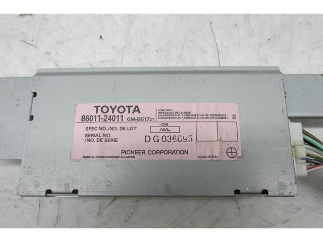 2002-2010 LEXUS SC430 OEM NAVIGATION RADIO ANTENNA AMPLIFIER 8601124011