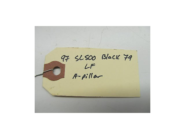 1996-2002 MERCEDES BENZ SL500 R129 OEM LEFT FRONT EXTERIOR A PILLAR TRIM MOLDING