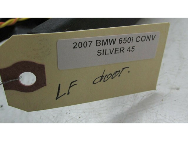 2006-2010 BMW 650i E64 E63 OEM LEFT DRIVER DOOR TWEETER SPEAKER TRIM COVER 