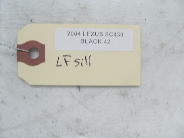 2002-2006 LEXUS SC430 OEM LEFT FRONT DRIVER SIDE DOOR SCUFF PLATE TRIM