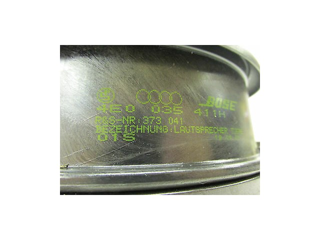 2004-2006 AUDI A8 L QUATTRO D3 OEM LEFT SIDE REAR DOOR SPEAKER ASSEMBLY BOSE