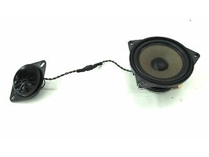 2006-2007 BMW 530I E60 OEM RIGHT REAR BACK DECK LID SPEAKER W/ TWEETER ASSEMBLY