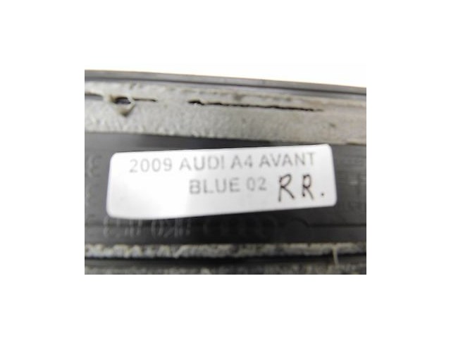 2008-2012 AUDI A4 AVANT WAGON B8 OEM RIGHT REAR PASSENGER DOOR SILL SCUFF PLATE