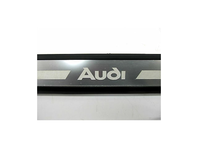 2004-2006 AUDI A8 L QUATTRO D3 OEM LEFT REAR DOOR SILL SCUFF PLATE TRIM MOULDING