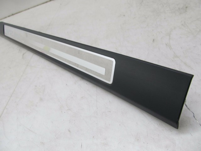 2004-2008 AUDI A8L W12 OEM RIGHT REAR OUTER DOOR SILL SCUFF PLATE TRIM W12