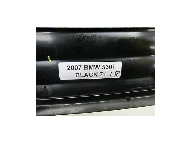 2006-2007 BMW 530I E60 OEM LEFT REAR BACK DOOR SILL SCUFF PLATE TRIM 7034305