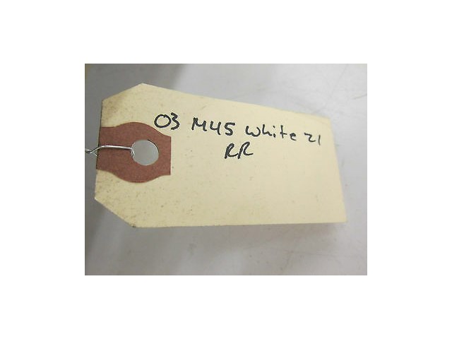 2003-2004 INFINITI M45 OEM RIGHT REAR PASSENGER'S SIDE DOOR SILL SCUFF PLATE