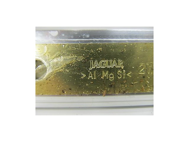 2004-2007 JAGUAR XJR X350 OEM RIGHT FRONT DOOR SEAL SCUFF CHROME PLATE STEP TRIM