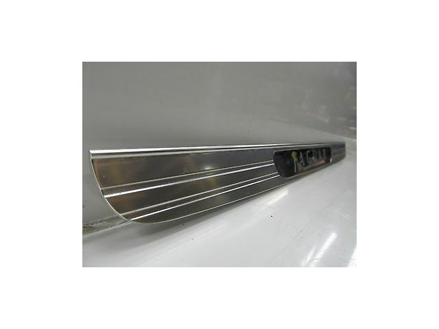 2004-2007 JAGUAR XJR X350 OEM RIGHT FRONT DOOR SEAL SCUFF CHROME PLATE STEP TRIM