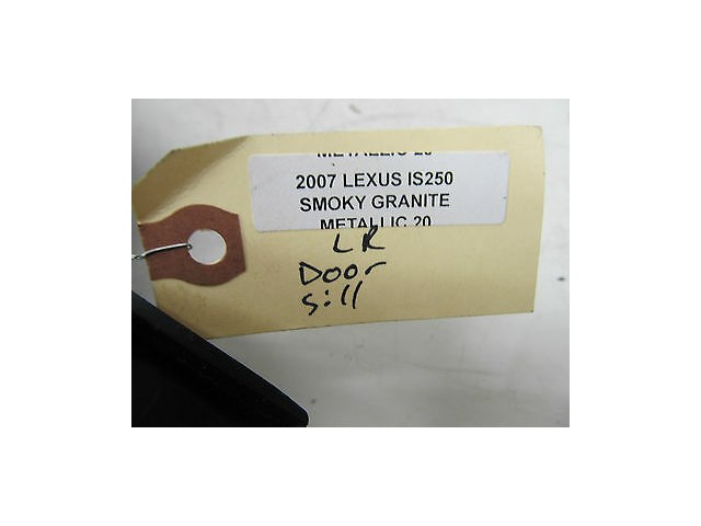 2006-2008 LEXUS IS250 XE20 OEM LEFT REAR BACK DOOR SILL SCUFF PLATE TRIM