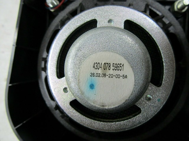 2007-2010 BMW X5 E70 OEM LEFT REAR D PILLAR TRUNK SPEAKER SPEAKERS WITH MOUNT