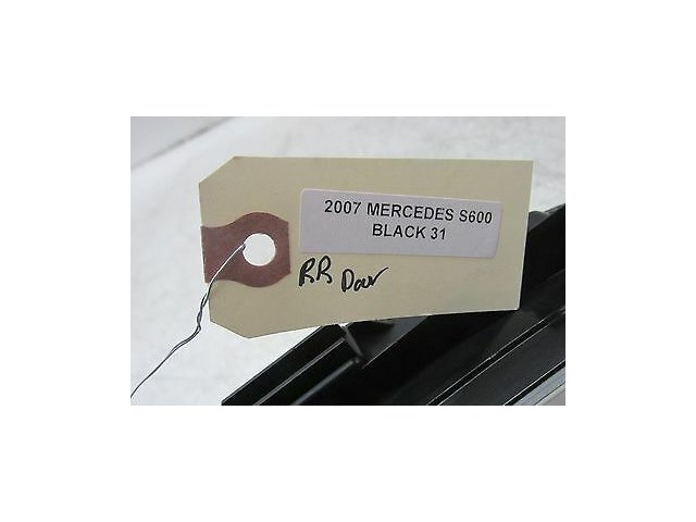 2007-2009 MERCEDES S600 W221 OEM RIGHT REAR PASSENGER SIDE DOOR SCUFF PLATE 