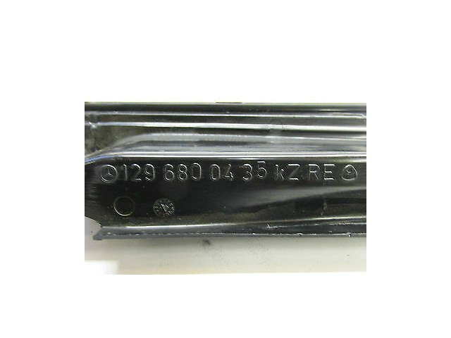 1996-2002 MERCEDES BENZ SL500 R129 OEM RIGHT FRONT DOOR SILL SCUFF PLATE TRIM