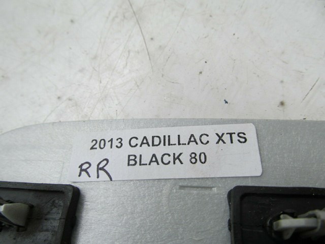 2013-2017 CADILLAC XTS OEM RIGHT REAR DOOR SEAL SCUFF SILL PLATE TRIM 22923696