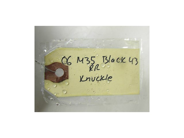 2006-2009 INFINITI M35 OEM RIGHT REAR SPINDLE KNUCKLE HUB WHEEL BEARING