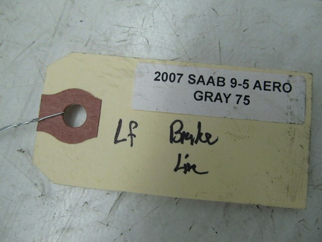 2005-2009 SAAB 9-5 OEM LEFT FRONT WHEEL BRAKE LINE FLUID HOSE 