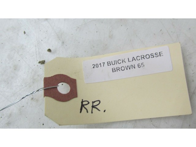2017-2019 BUICK LACROSSE OEM RIGHT REAR BRAKE LINE HOSE  