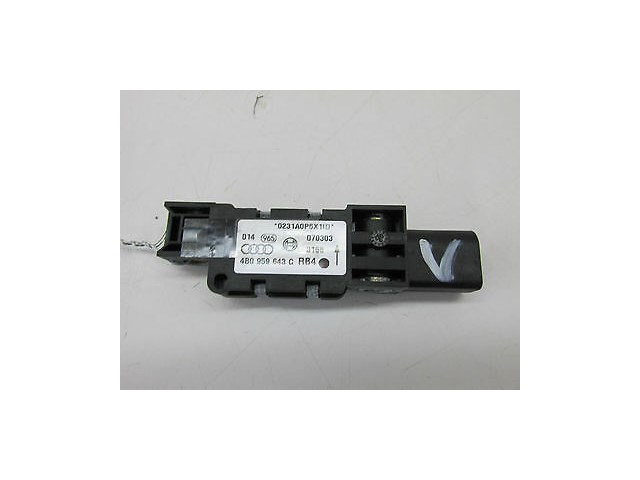 2004-2006 AUDI A8 L QUATTRO D3 OEM LEFT FRONT B-PILLAR IMPACT CRASH SENSOR 